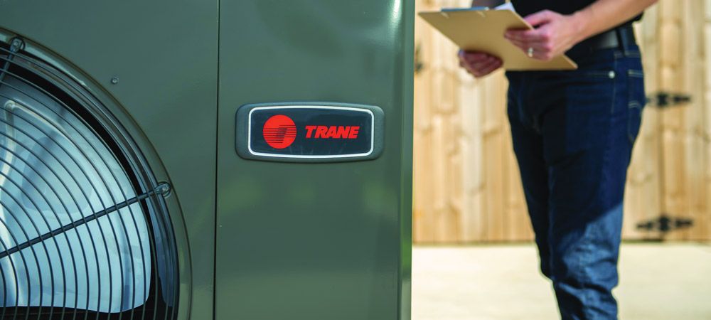 Trane Heating and AC Unit installed